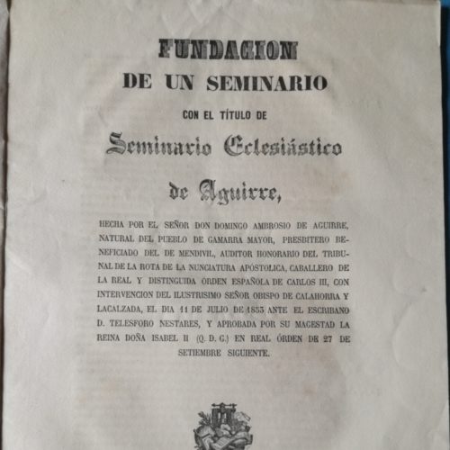 Escritura de Fundación